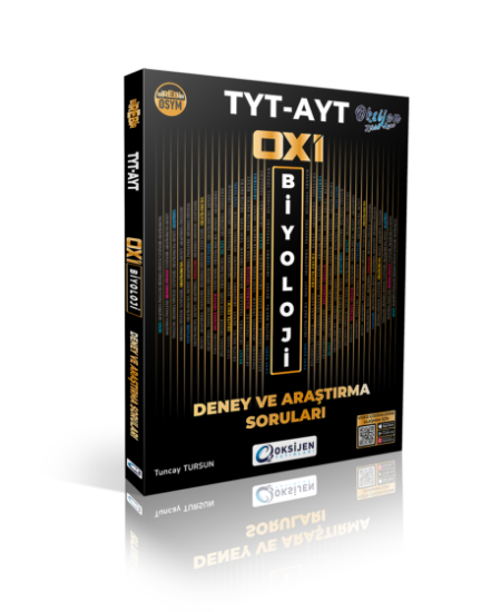 OXİ BİYOLOJİ TYT-AYT DENEY VE ARAŞTIRMA SORU BANKASI resmi