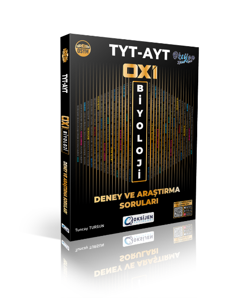 OXİ BİYOLOJİ TYT-AYT DENEY VE ARAŞTIRMA SORU BANKASI resmi