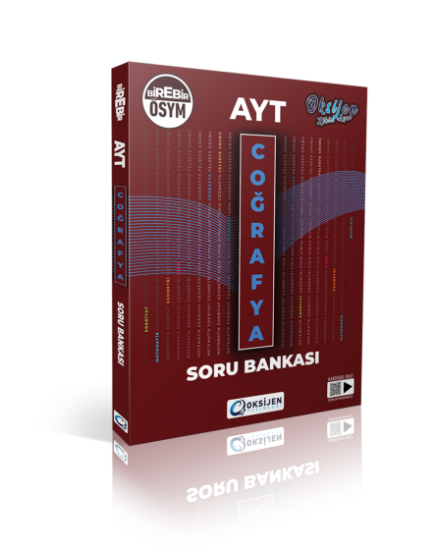 OKSİJEN AYT COĞRAFYA SORU BANKASI resmi