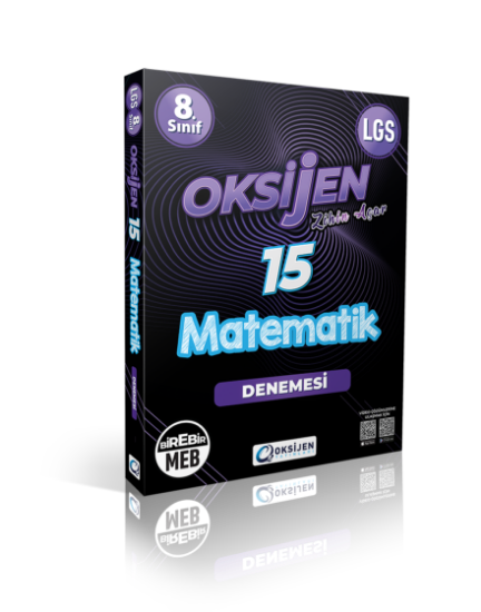 OKSİJEN 8. SINIF 15 Lİ MATEMATİK DENEME resmi