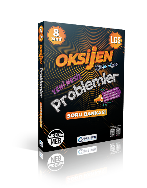 OKSİJEN 8. SINIF PROBLEMLER SORU BANKASI resmi