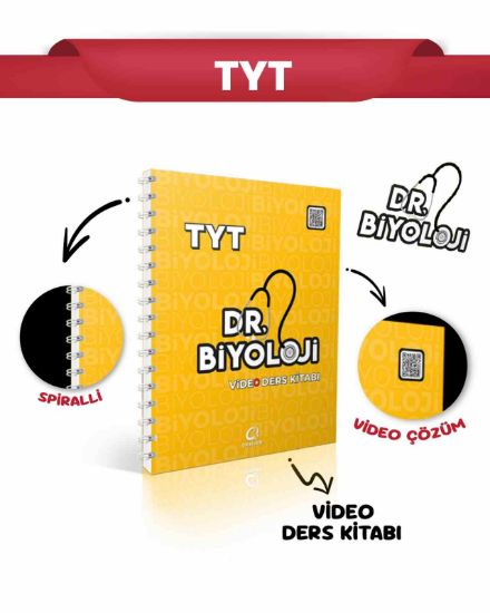 DR. BİYOLOJİ TYT VİDEO DERS KİTABI resmi
