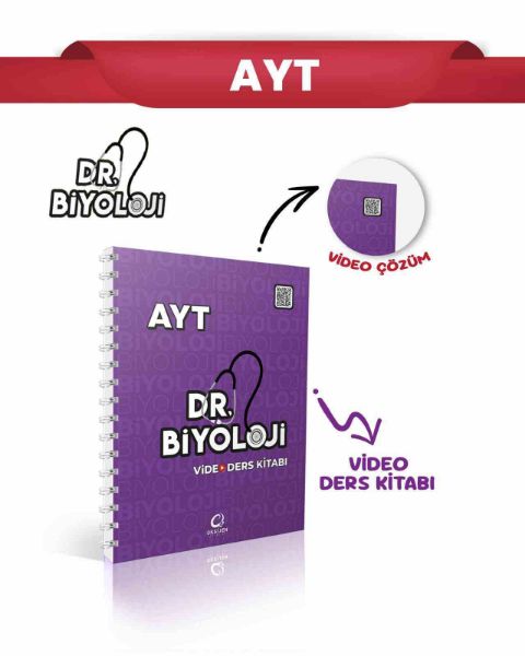DR. BİYOLOJİ AYT VİDEO DERS KİTABI resmi