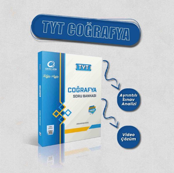 OKSİJEN TYT COĞRAFYA SORU BANKASI resmi