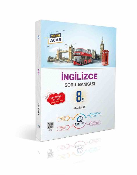 OKSİJEN 8. SINIF İNGİLİZCE SORU BANKASI  resmi