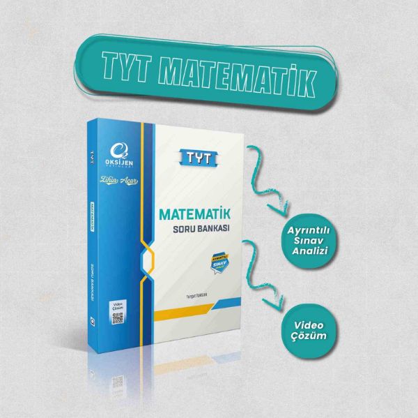OKSİJEN TYT MATEMATİK SORU BANKASI  resmi