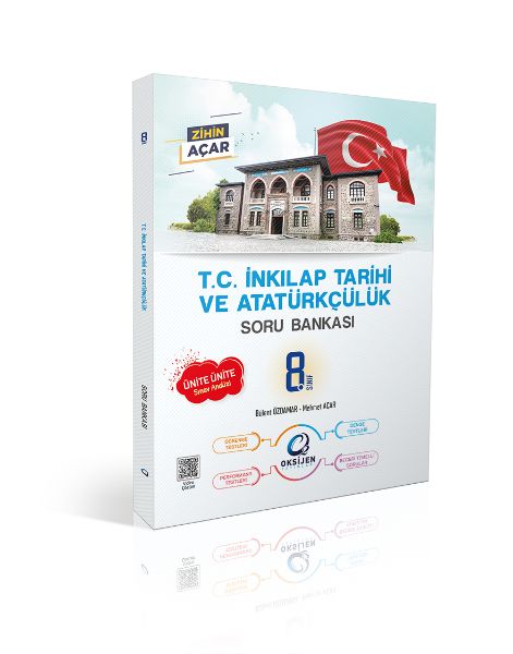 OKSİJEN 8. SINIF İNKİLAP TARİHİ SORU BANKASI  resmi