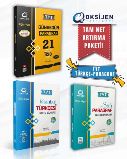 TYT İSTANBUL TÜRKÇESİ-SAFİ PARAGRAF-GÜNBEGÜN PARAGRAF 3'LÜ SET resmi