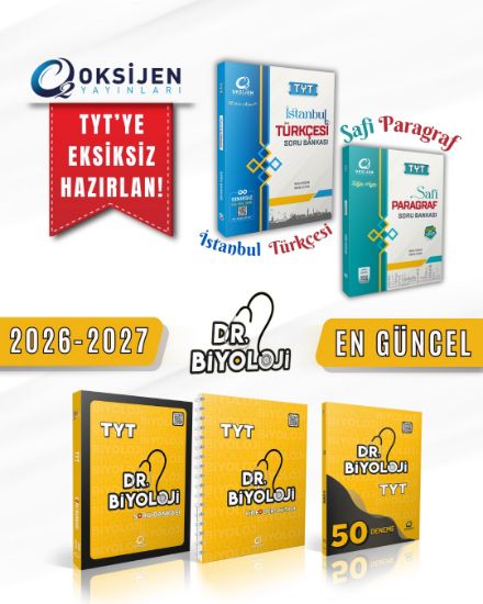 TYT İSTANBUL TÜRKÇESİ -SAFİ PARAGRAF- DR. BİYOLOJİ TYT SET resmi