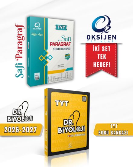 OKSİJEN TYT SAFİ PARAGRAF DR.BİYOLOJİ TYT SORU BANKASI  SET resmi