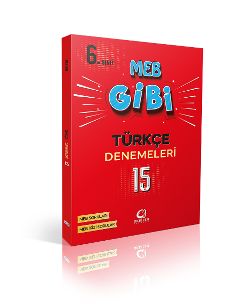 OKSİJEN 6. SINIF MEB GİBİ TÜRKÇE BRANŞ DENEMELERİ resmi