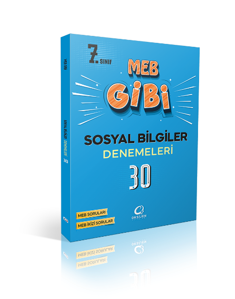 OKSİJEN 7. SINIF MEB GİBİ SOSYAL BİLGİLER BRANŞ DENEMELERİ resmi