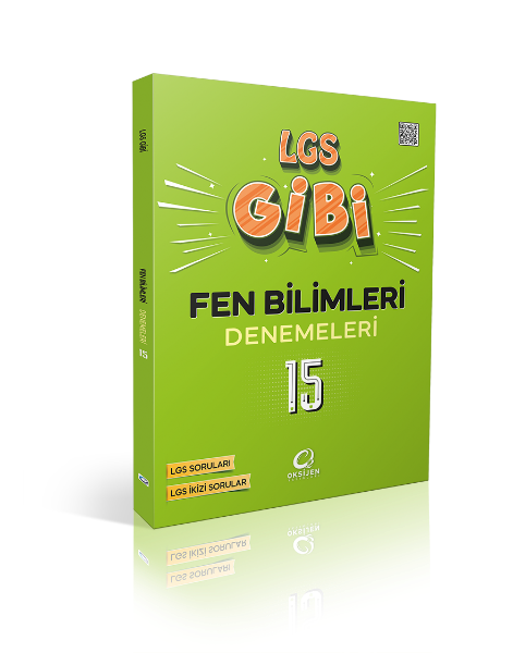 OKSİJEN 8. SINIF LGS GİBİ FEN BİLİMLERİ BRANŞ DENEMELERİ resmi