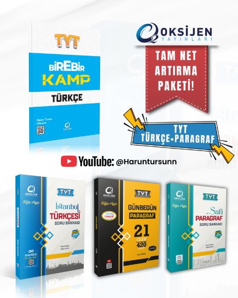 TYT İSTANBUL TÜRKÇESİ-GÜNBEGÜN&SAFİ PARAGRAF+BİREBİR KAMP resmi