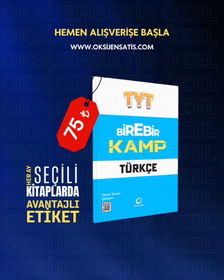 TYT BİREBİR KAMP TÜRKÇE AVANTAJLI ETİKET resmi