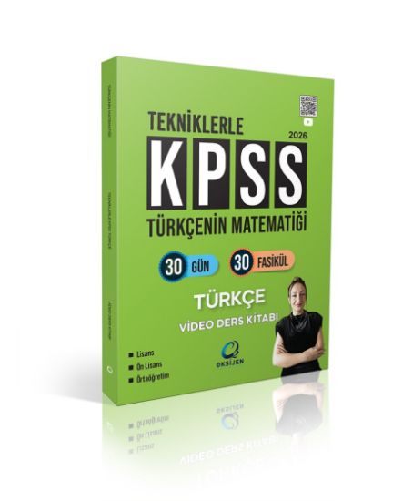 TEKNİKLERLE KPSS TÜRKÇENİN MATEMATİĞİ VİDEO DERS KİTABI resmi